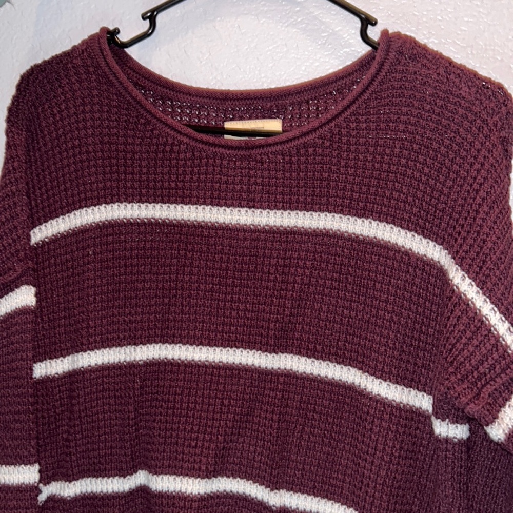 Hollister Maroon Sweater XS